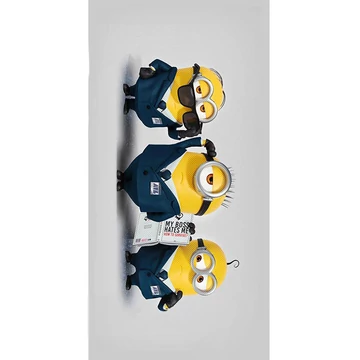 Minyonok Not-So-Secret Agents fürdőlepedő, strand törölköző 70x140 cm