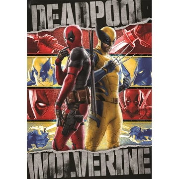 Deadpool &amp;amp; Wolverine 1000 db-os Compact puzzle Clementoni