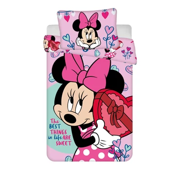 Disney Minnie egér Sweets gyerek ágyneműhuzat 100x135 cm, 40x60 cm