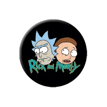 Rick és Morty – Karakterek kitűzőcsomag