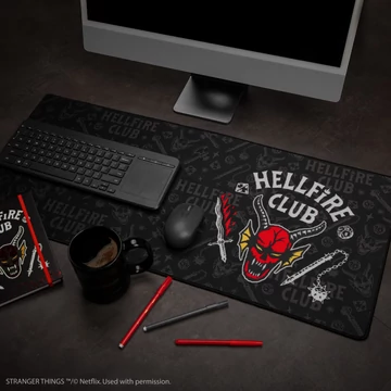 Stranger Things – Hellfire Club XL méretű egérpad
