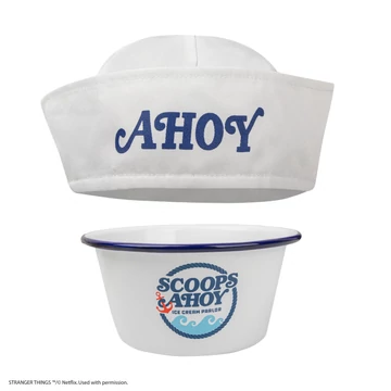 Stranger Things – Scoops Ahoy Fagyistál Tengerészsapkával