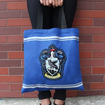 Harry Potter Hollóhát vászontáska hímzett címerrel – Ravenclaw táska