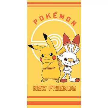 Pokémon New Friends fürdőlepedő, strand törölköző 70x140 cm