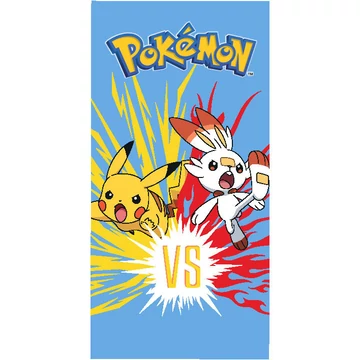 Pokémon Scorbunny fürdőlepedő, strand törölköző 70x140 cm