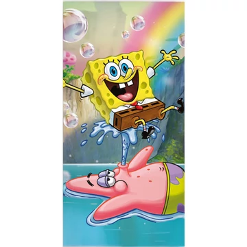 SpongyaBob Paradise fürdőlepedő, strand törölköző 70x140 cm