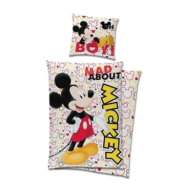 Disney Mickey Mad ágyneműhuzat 140x200 cm, 70x90 cm