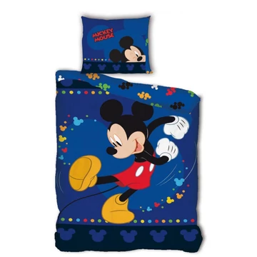 Disney Mickey Steps ágyneműhuzat 140x200 cm, 63x63 cm microfibre