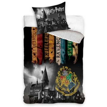 Harry Potter ágyneműhuzat 140x200 cm, 70x90 cm