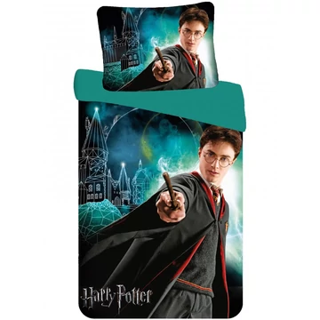 Harry Potter Wizard ágyneműhuzat 140x200 cm, 70x90 cm