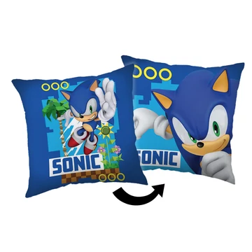Sonic a sündisznó Coin Chase párna, díszpárna 40x40 cm