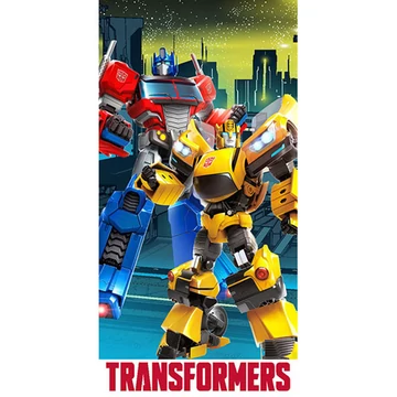 Transformers Prime &amp; Bee fürdőlepedő, strand törölköző 70x140 cm