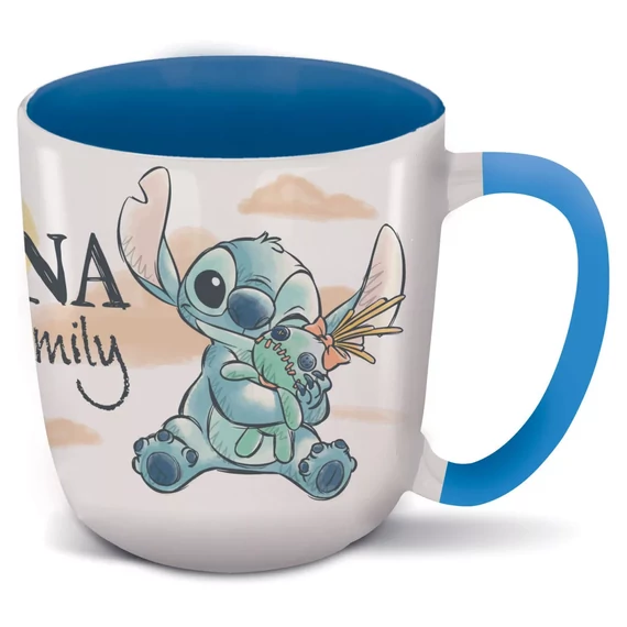 Disney Lilo és Stitch, A csillagkutya Ohana Elite porcelán bögre 380 ml