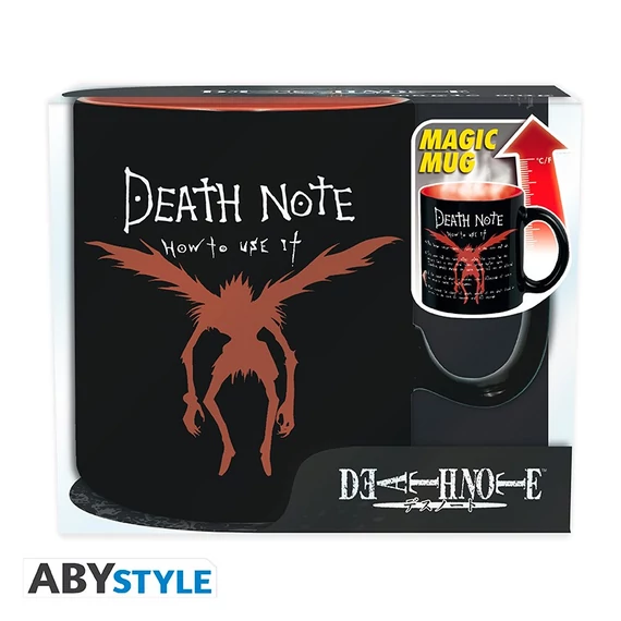 Death Note – Hőre változó bögre „Kira & Ryuk” (460 ml)