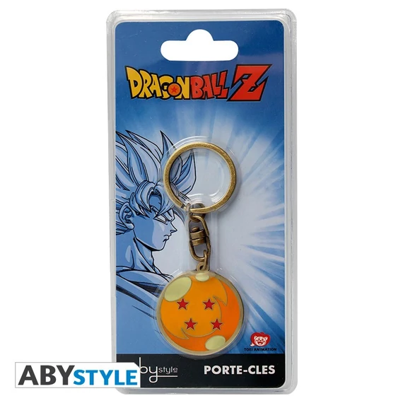 Dragon Ball Z – 4 csillagos sárkánygömb fém kulcstartó