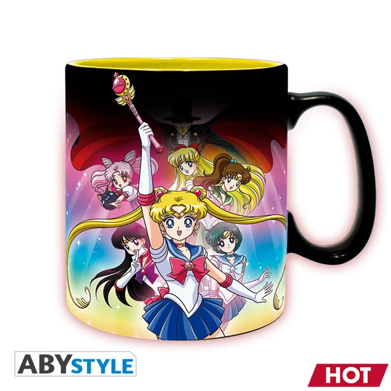 Sailor Moon – Hőre változó bögre (460 ml)