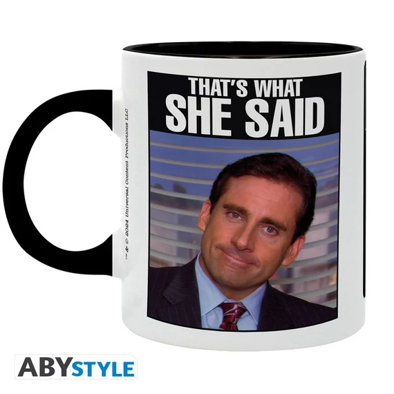 The Office - Michael Scott idézetes bögre (320 ml)