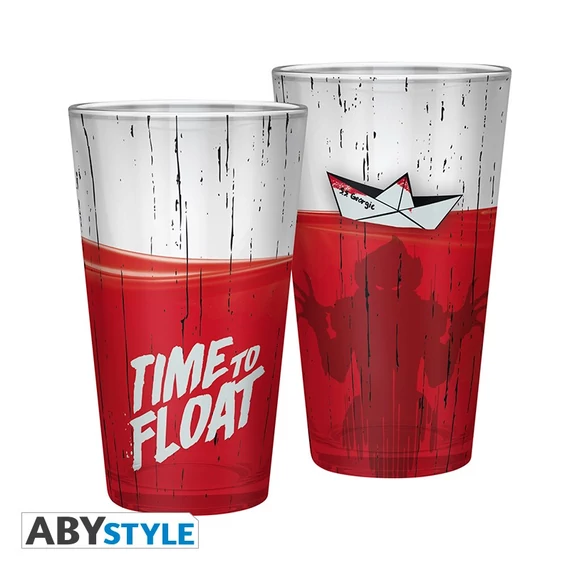 AZ "Time to Float" üvegpohár (400 ml)