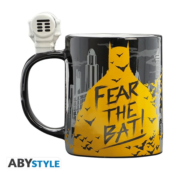 Batman „Bat-Signal” 3D fogantyús bögre (460 ml)