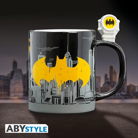 Batman „Bat-Signal” 3D fogantyús bögre (460 ml)