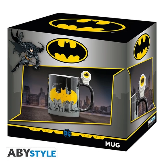 Batman „Bat-Signal” 3D fogantyús bögre (460 ml)