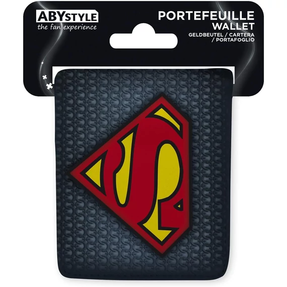 DC Comics – Superman logós pénztárca