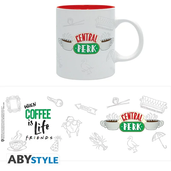 Jóbarátok – Central Perk bögre (320 ml)