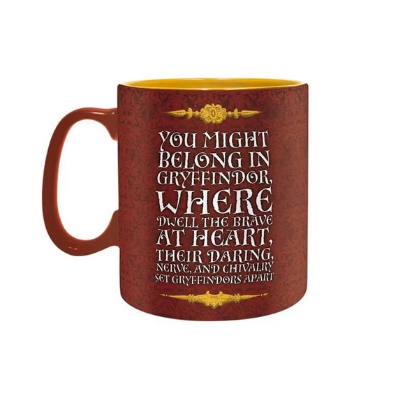 Harry Potter – Griffendél ház bögre (460 ml)