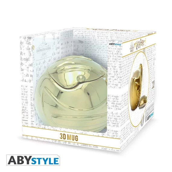 Harry Potter - Aranycikesz 3D bögre tetővel (450 ml)
