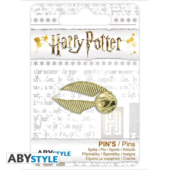 Harry Potter – Aranycikesz kitűző