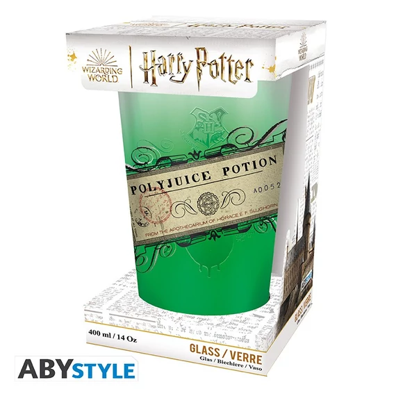 Harry Potter – Százfűlé-főzet prémium pohár (400 ml)