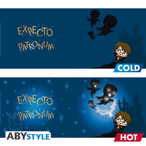 Harry Potter – Expecto Patronum hőre változó bögre (460 ml)