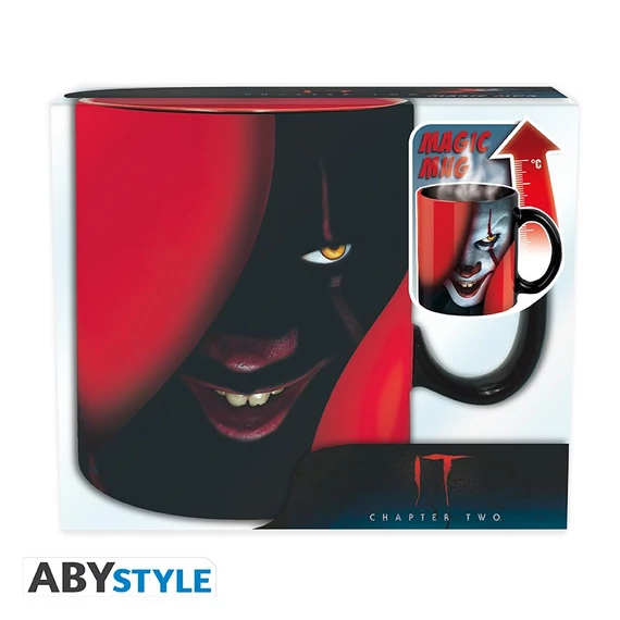 IT – Pennywise „Time to Float” hőre változó bögre (460 ml)