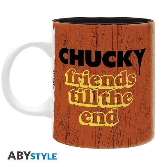 Chucky - „Barátok a végsőkig” bögre (320 ml)
