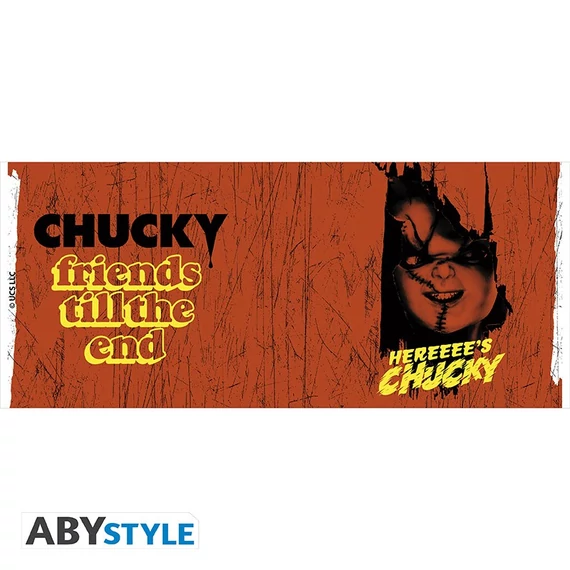Chucky - „Barátok a végsőkig” bögre (320 ml)