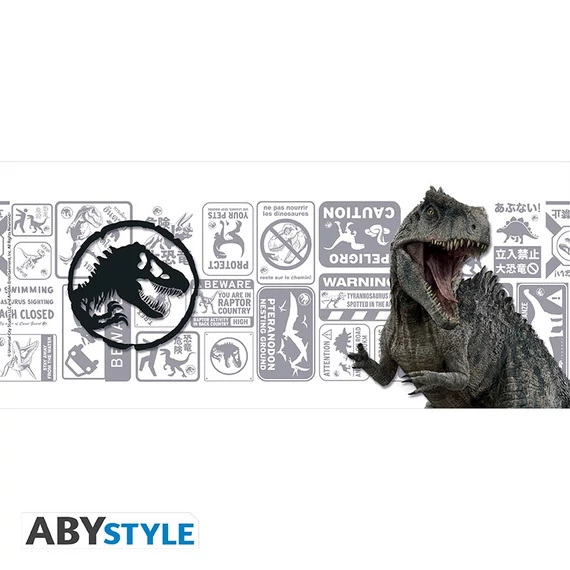 Jurassic World – Giganotosaurus bögre (320 ml)