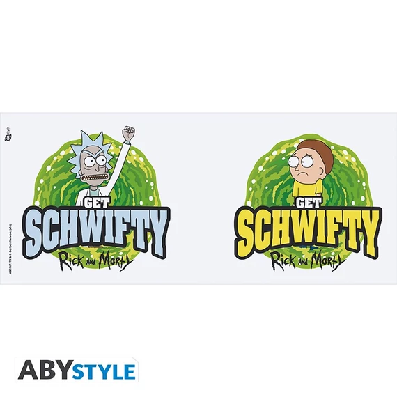 Rick és Morty – Get Schwifty bögre (300 ml)