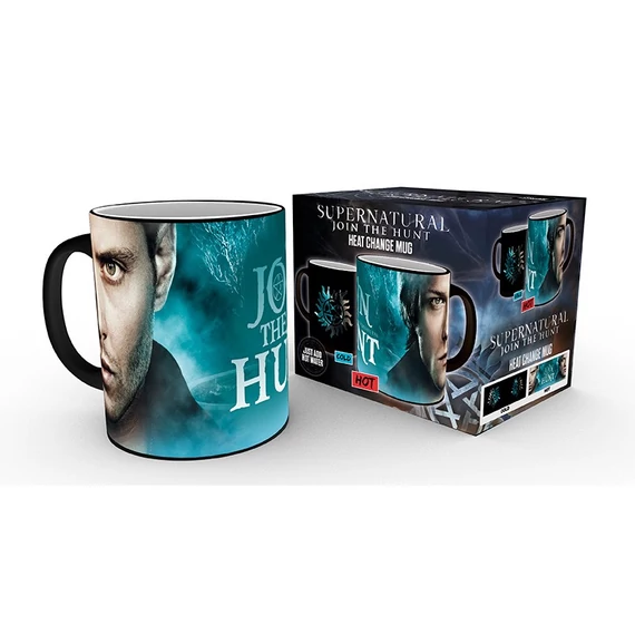 Odaát – Sam és Dean hőre változó bögre (320 ml)