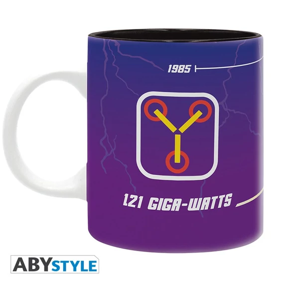 Vissza a jövőbe – 1,21 gigawattos bögre (320 ml)