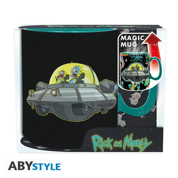 Rick és Morty – Űrhajós hőre változó bögre (460 ml)