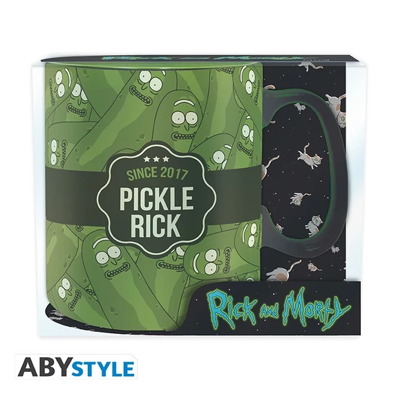 Rick és Morty – Uborka Rick bögre (460 ml)