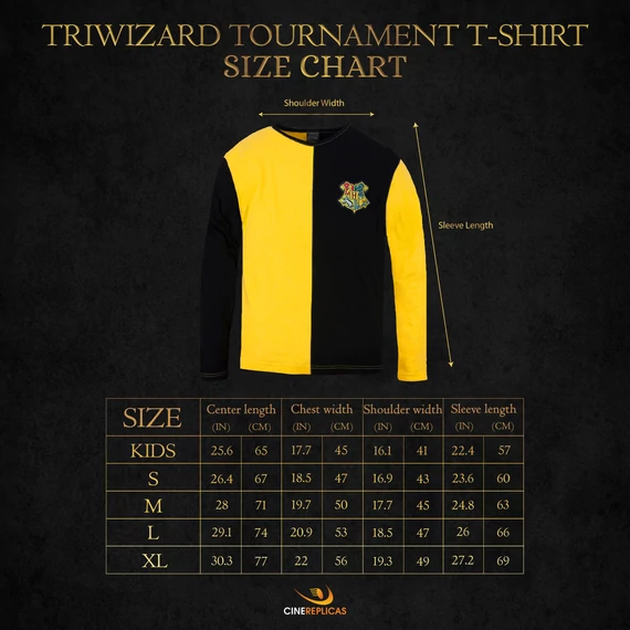 Cedric Diggory Hugrabug Trimágus Tusa hosszú ujjú póló