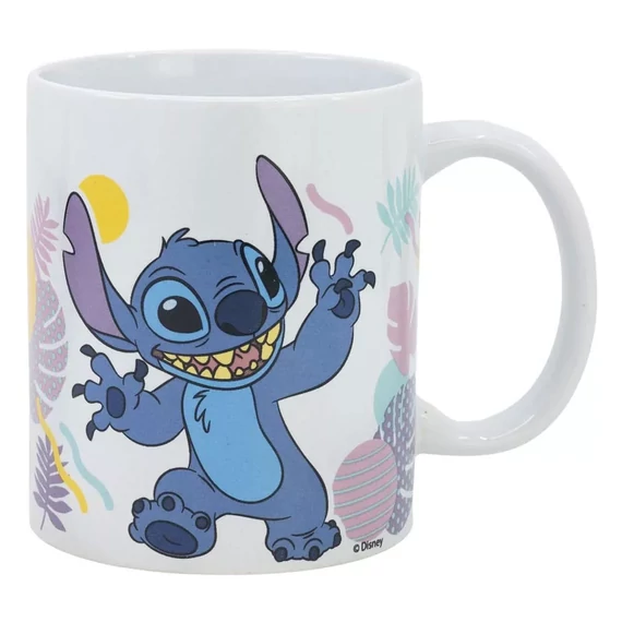 Disney Lilo és Stitch, A csillagkutya Hawaian porcelán bögre 325 ml díszdobozban