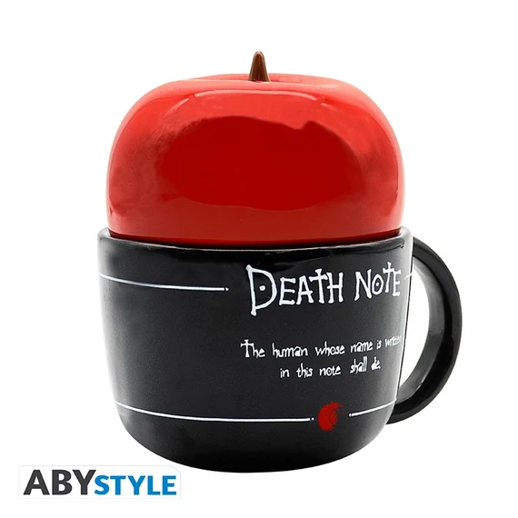 Death Note – Ryuk almás 3D bögre tetővel (250 ml)