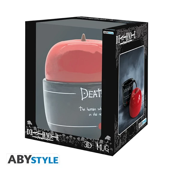 Death Note – Ryuk almás 3D bögre tetővel (250 ml)