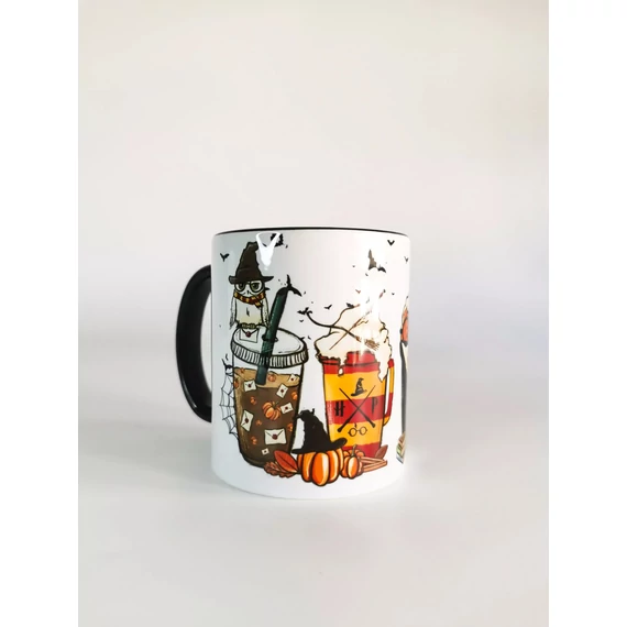 Harry Potter Halloween bögre fekete belsővel - limitált kiadás