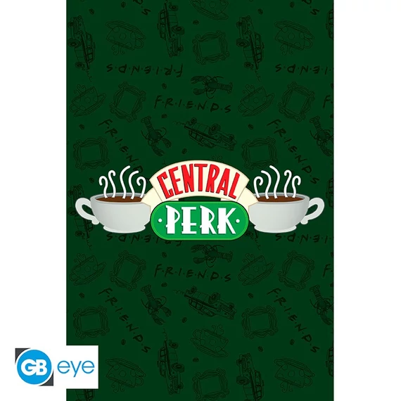 Jóbarátok – Central Perk poszter (91,5x61 cm)