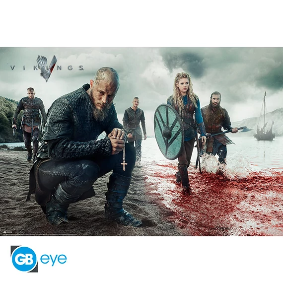 Vikings – Véráztatta táj poszter (61x91,5 cm)
