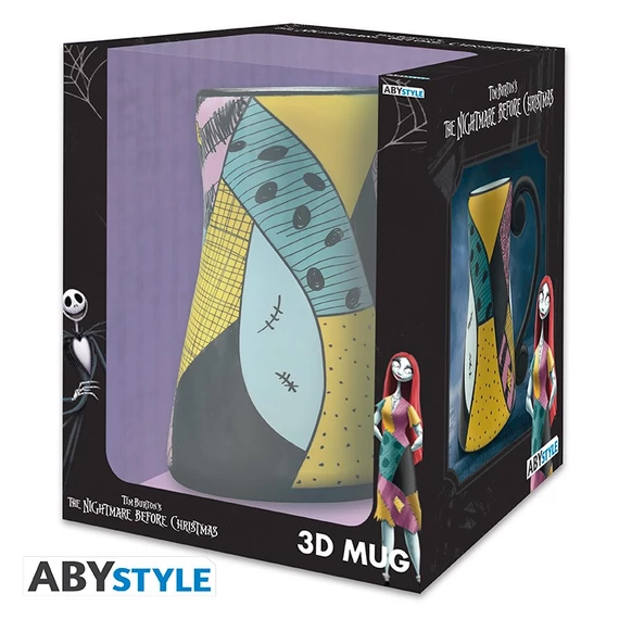 Karácsonyi lidércnyomás – Sally 3D bögre (550 ml)