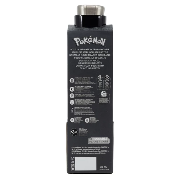 Pokémon – Pokélabdás rozsdamentes acél termosz (580 ml)